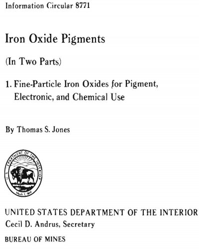 Iron Oxide Pigments